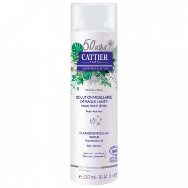 Cattier Solution Micellaire Démaquillante Perle d'Eau 300 ml