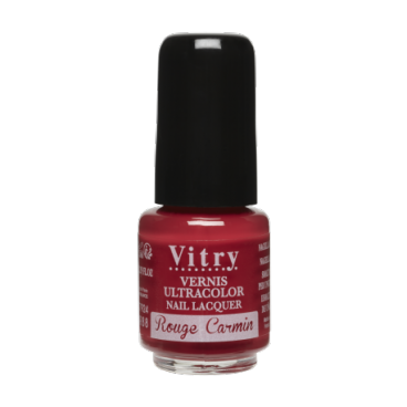 Vitry Vernis à Ongles 4Ml Rouge Carmin