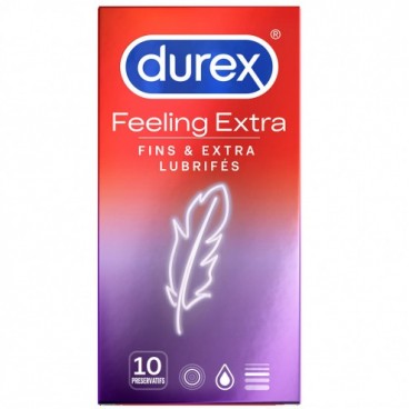 Durex Préservatif Feeling Extra Boite de 10