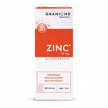 Granions Zinc 15Ml 60 Gélules