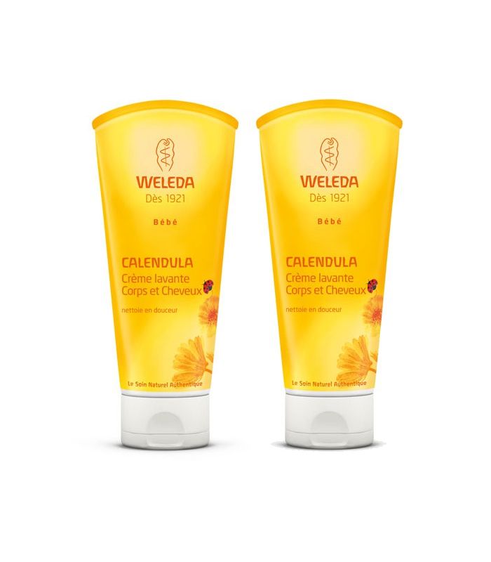 Weleda Bebe Creme Lavante Corps Et Cheveux Au Calendula 2x0ml Pas Cher Chez Monclubbeaute Avis Meilleurs Prix